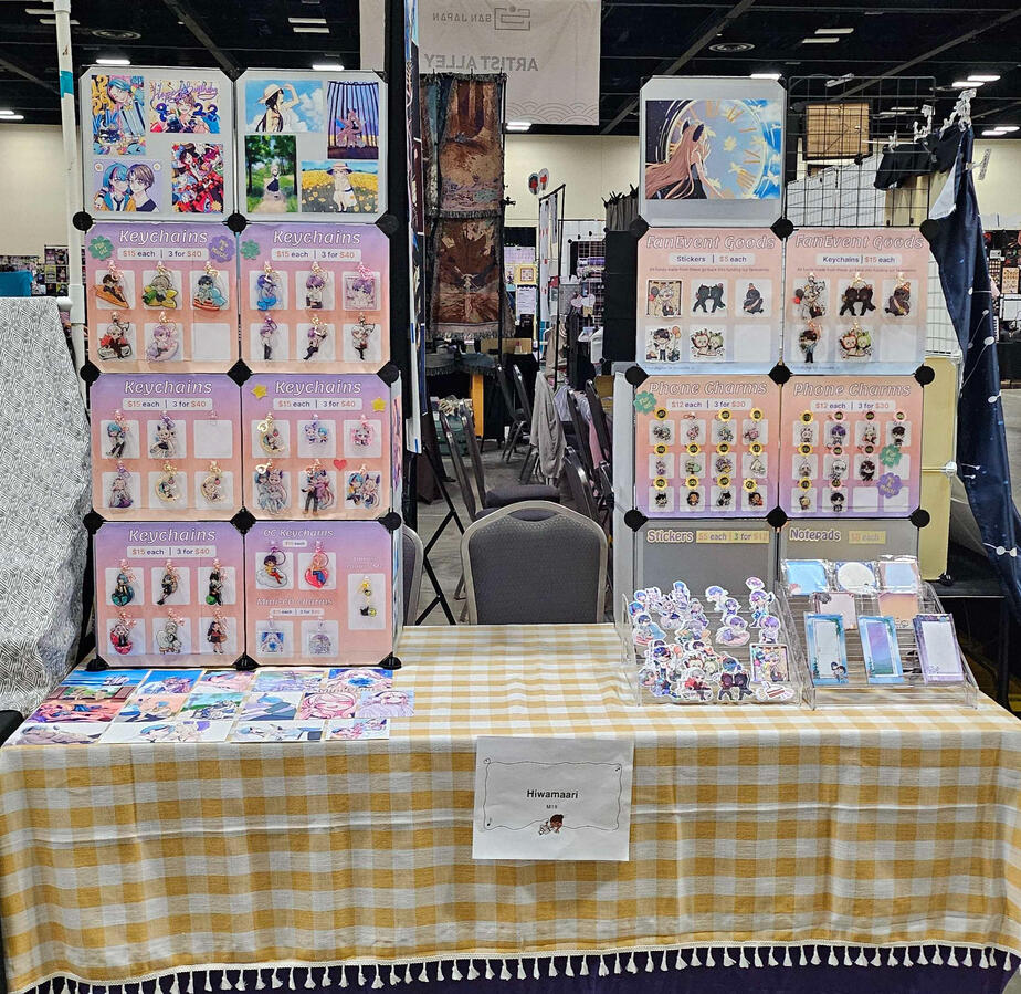 6ft set up @ SAN JAPAN 16 6ft set up @ SAN JAPAN 16